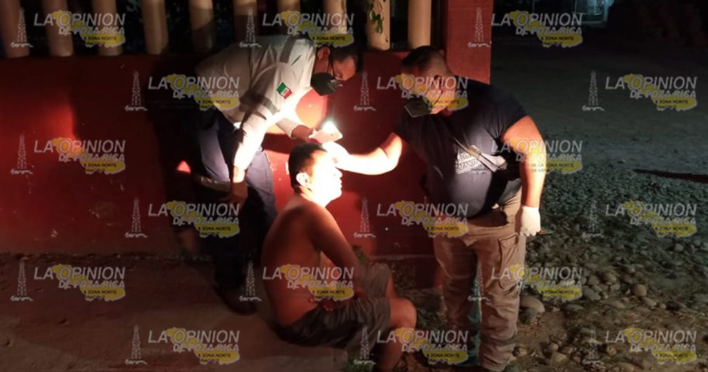 Resulta lesionado en un asalto