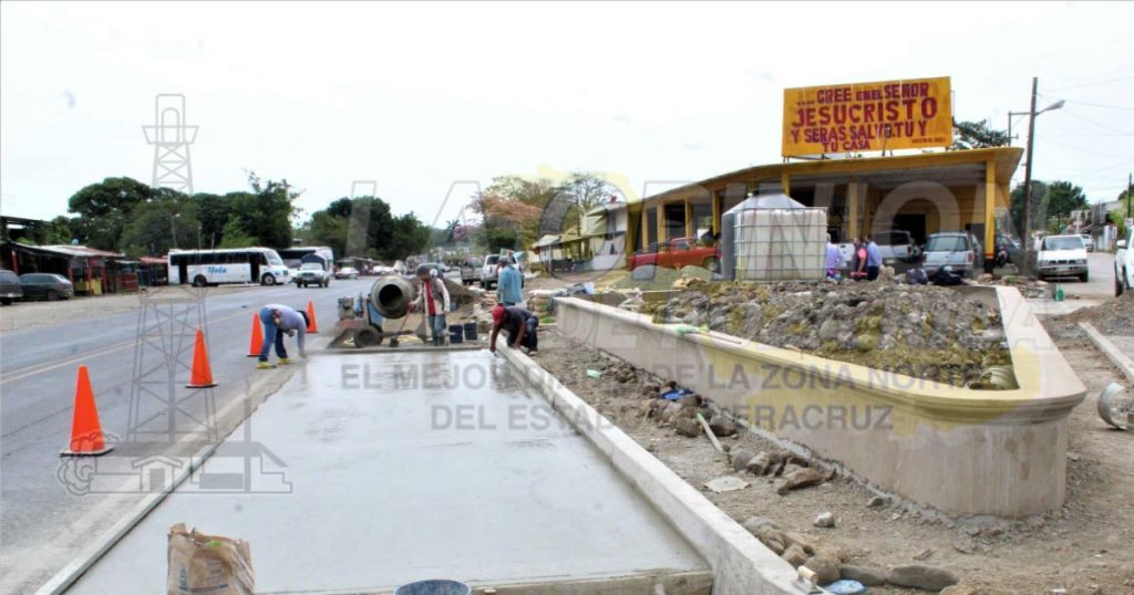 Supervisa alcalde de Naranjos avance de obras