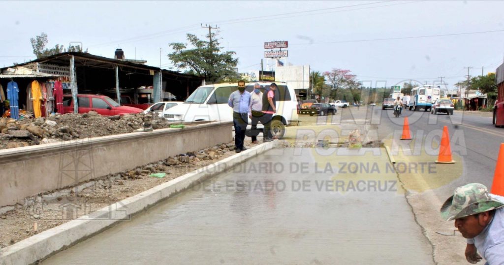 Supervisa alcalde de Naranjos avance de obras