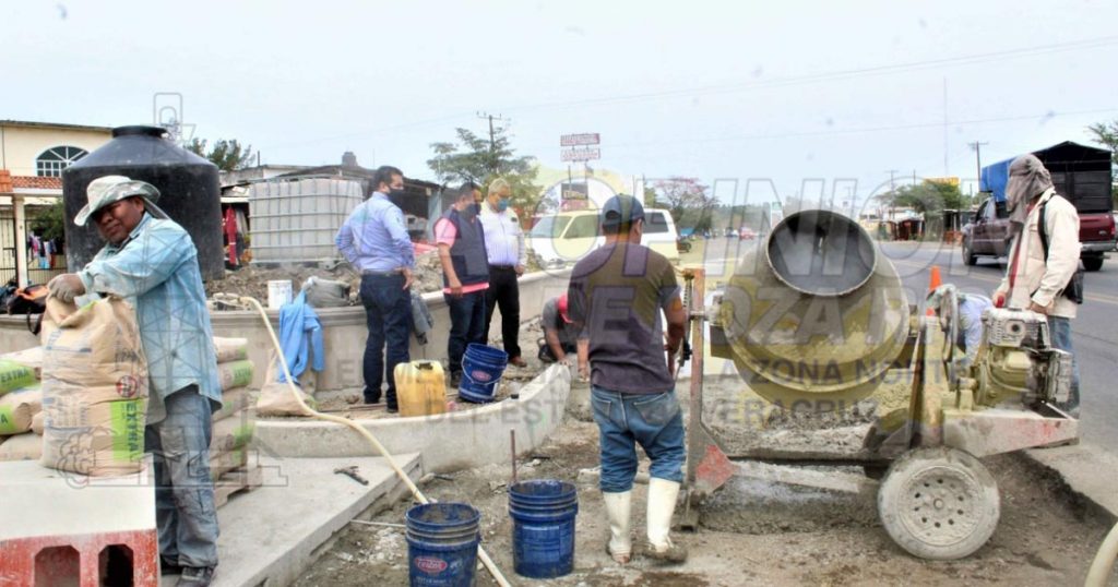 Supervisa alcalde de Naranjos avance de obras