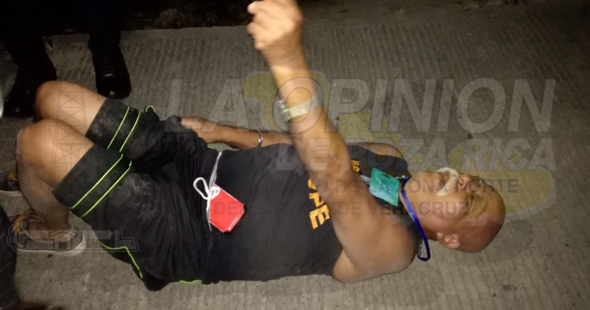 Peligrosa salida de camino