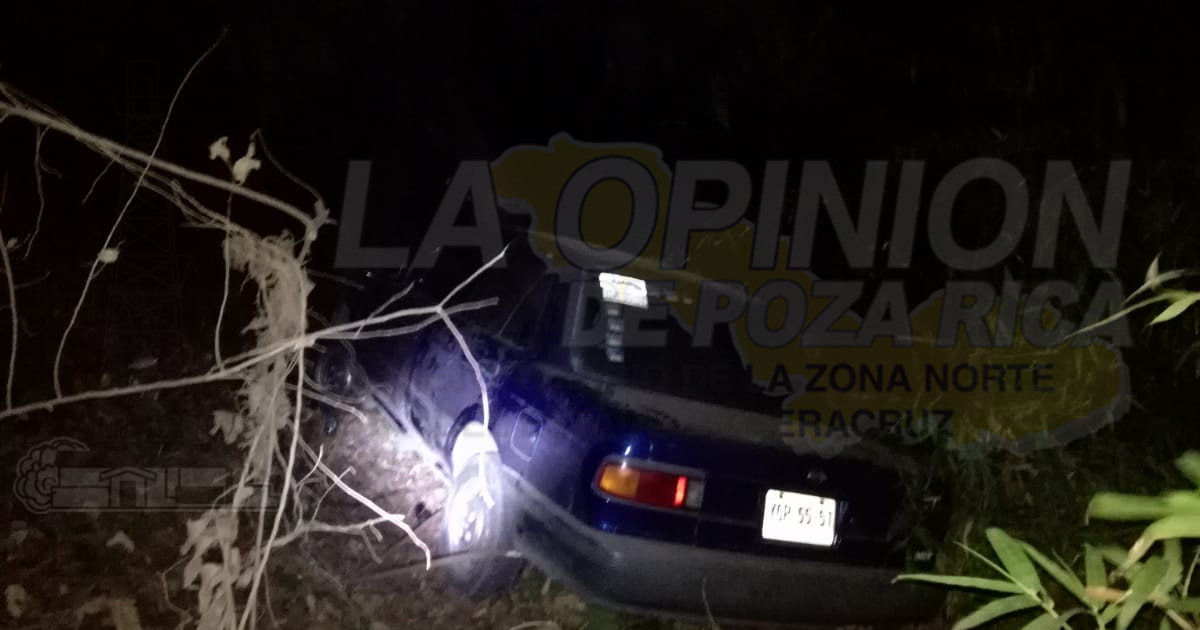 Peligrosa salida de camino