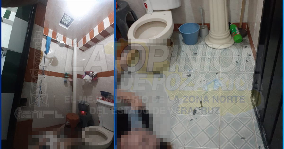 Su madre la encontró se colgó en el baño