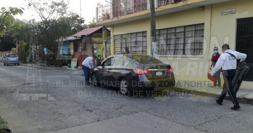 Impactado por una camioneta