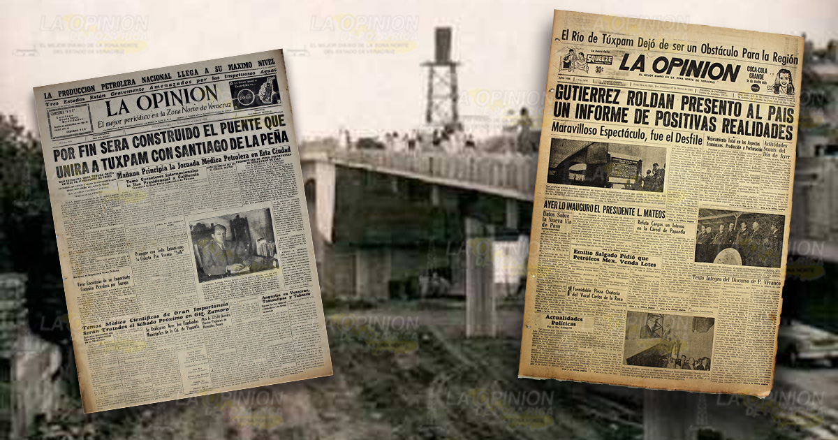 El Puente Tuxpan, cumplió 60 años