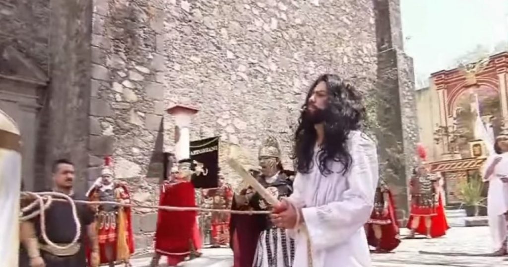 Iztapalapa realiza 178 representación de Pasión de Cristo: minuto a minuto