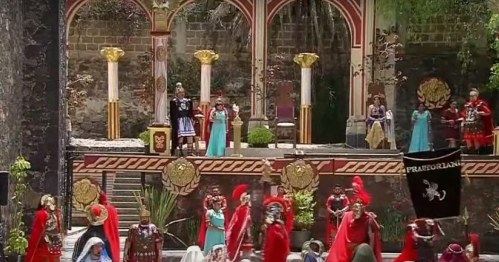Iztapalapa realiza 178 representación de Pasión de Cristo: minuto a minuto