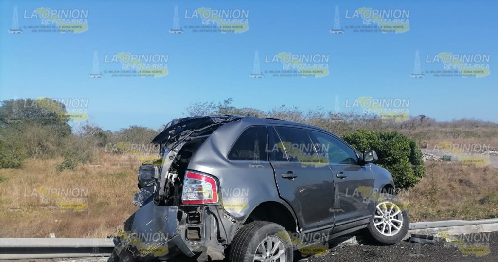 Autobús de Trasportes TRV colisiona a camioneta