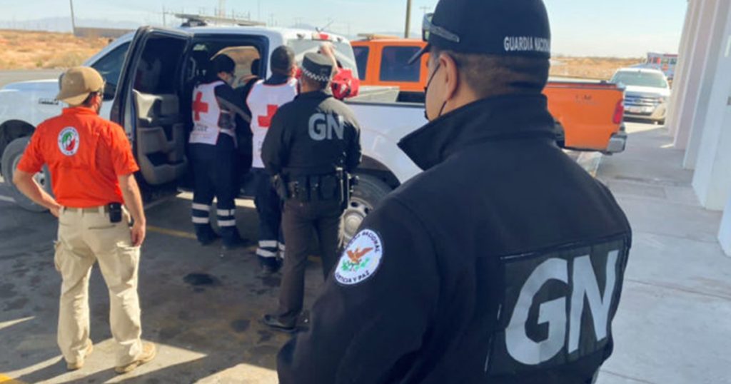 Rescatan a migrante embarazada perdida en el desierto de Chihuahua