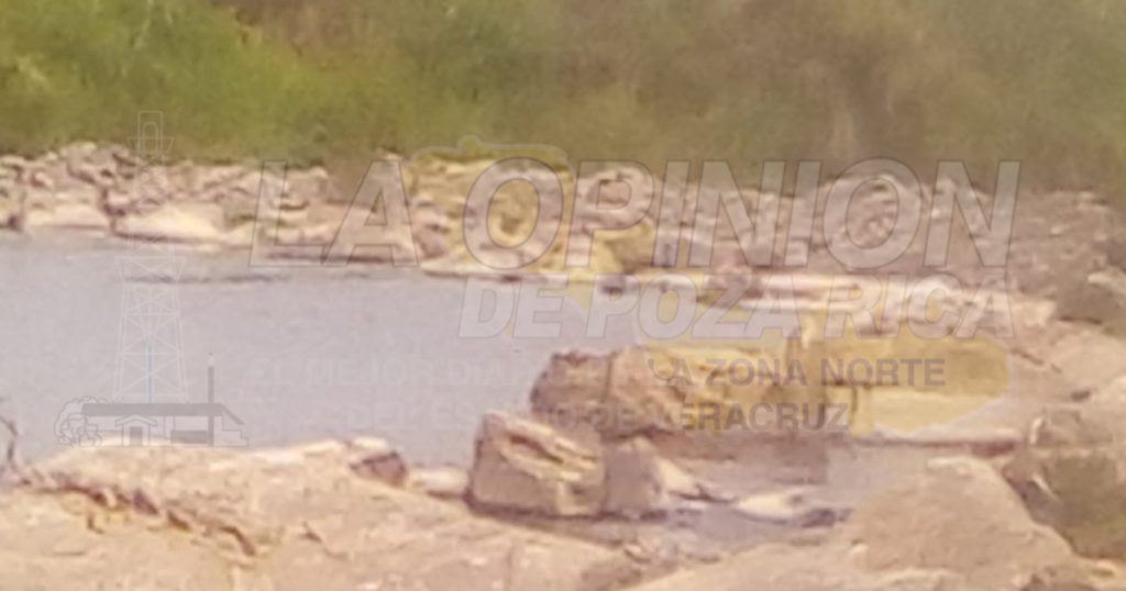 Construye Caev represa en el río Cazones para evitar desabasto de agua en Coatzintla