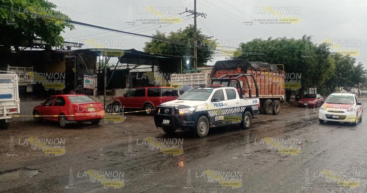 Ejecutan a mecánico en Martínez de la Torre