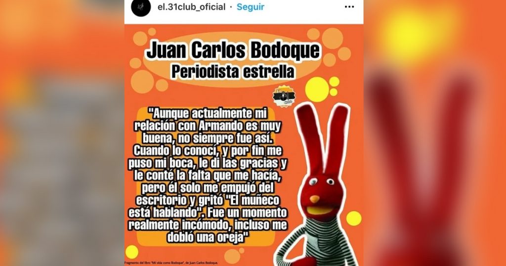 Fallece por Covid-19 Armando Jofré, creador de títeres de "31 minutos"