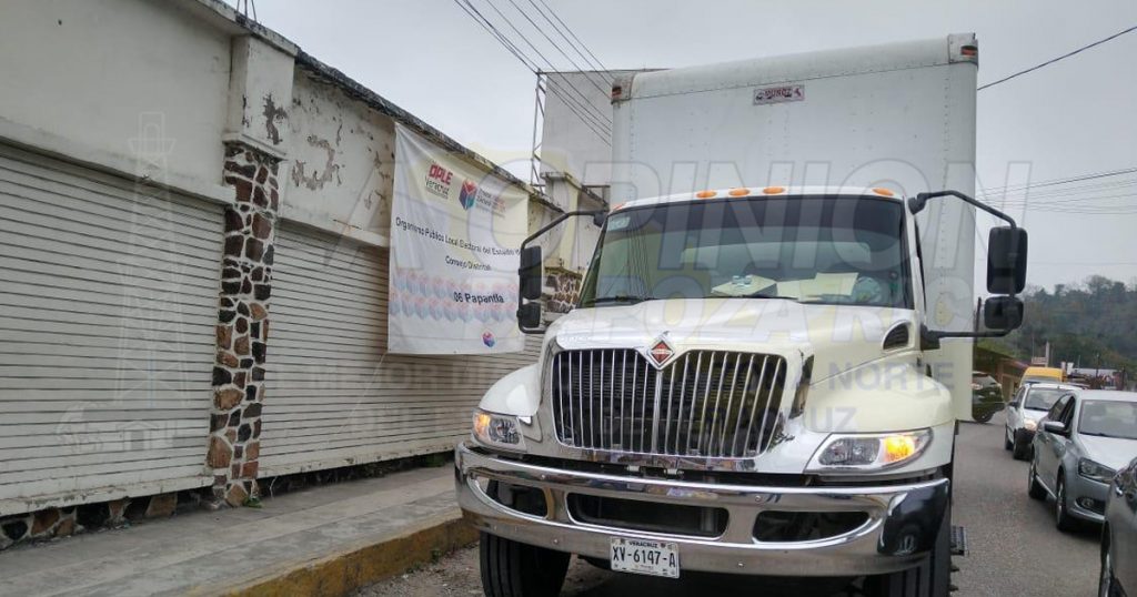 Llega paquetería al consejo distrital del OPLE