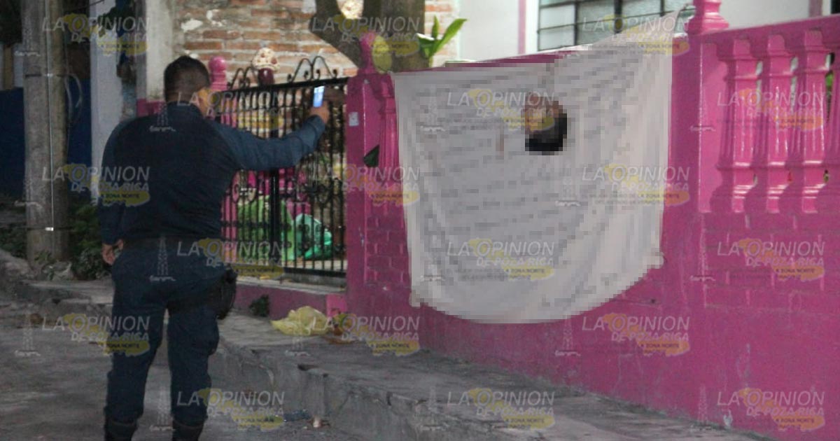 Localizan cabeza humana y una manta (Video)