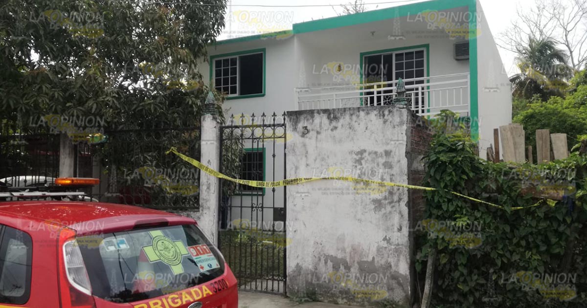 Muere al interior de su casa (Video)