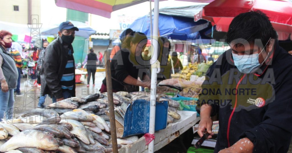 Repunta venta de marisco