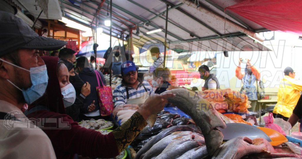 Repunta venta de marisco