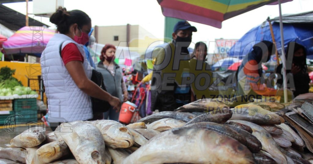 Repunta venta de marisco