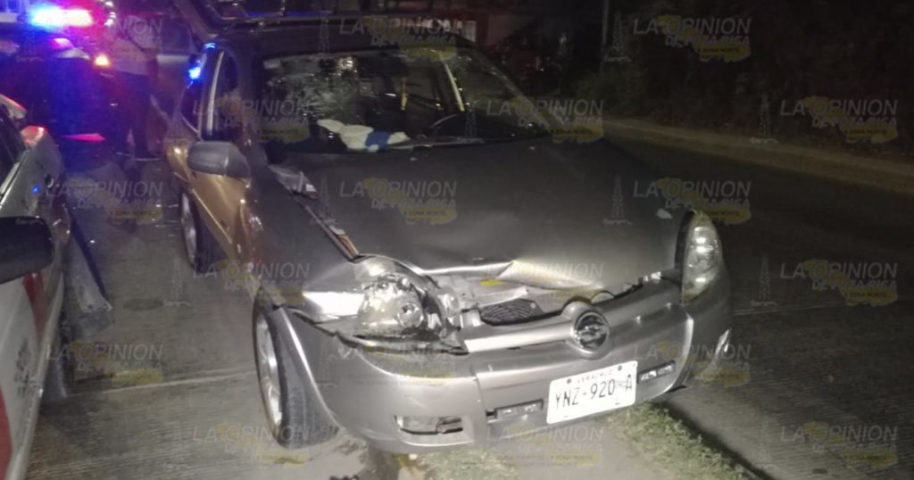 ¡Carambolazo en Tuxpan!