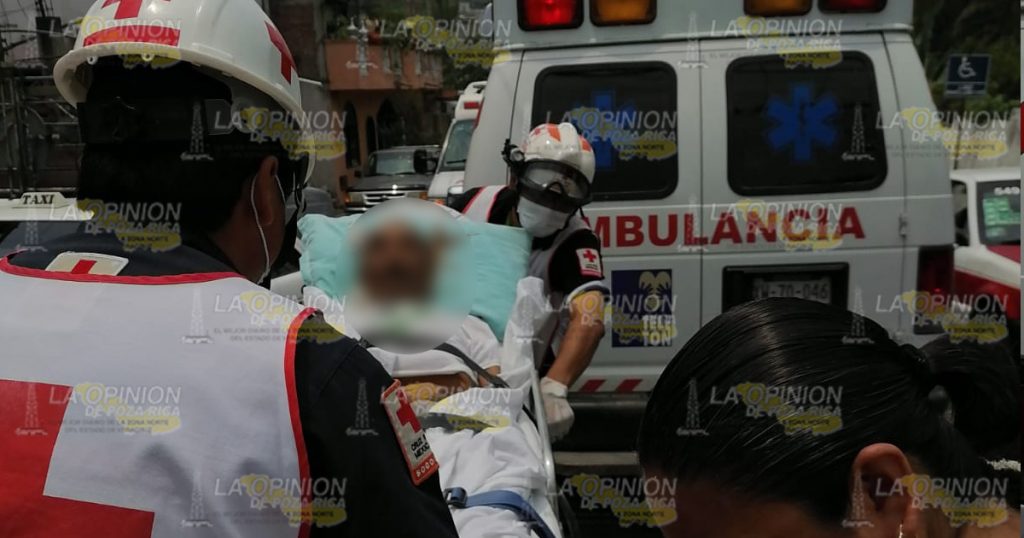 Taxista provoca accidente