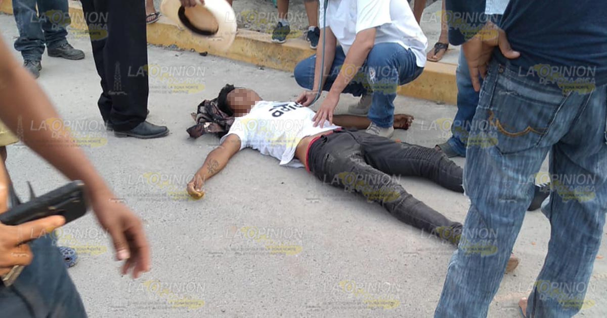 Trágica muerte de un motociclista