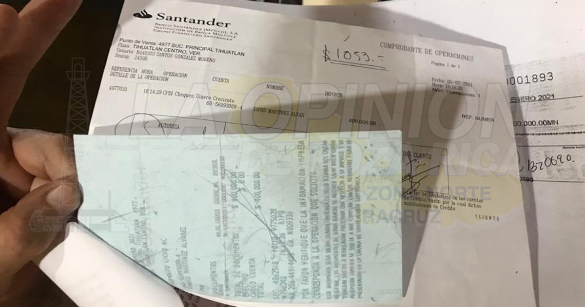 ¡Vacían $400 mil de una cuenta bancaria!