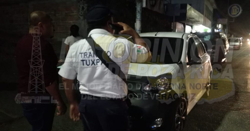 Repartidor de Pizzas derribado por un auto