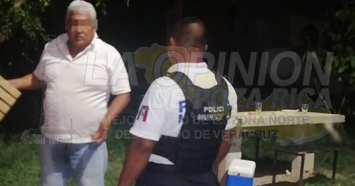 Petrolero jubilado fue detenido por beber en la calle