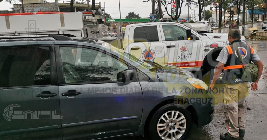 Resumen de afectaciones por lluvia fuerte