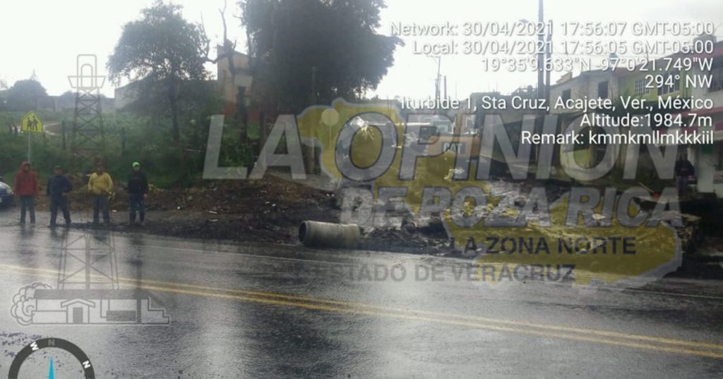Resumen de afectaciones por lluvia fuerte