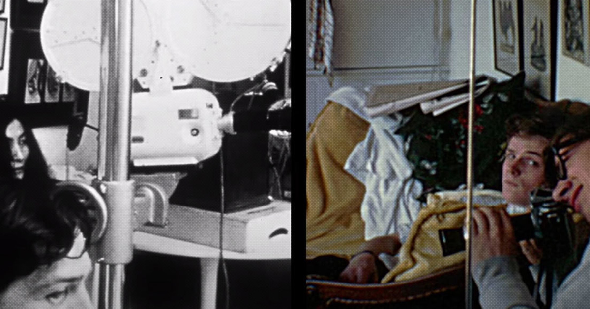 Difunden imágenes inéditas de la vida doméstica de John Lennon y Yoko Ono