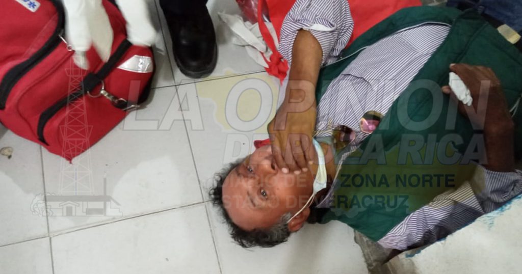 Sufre dramática caída de su propia altura