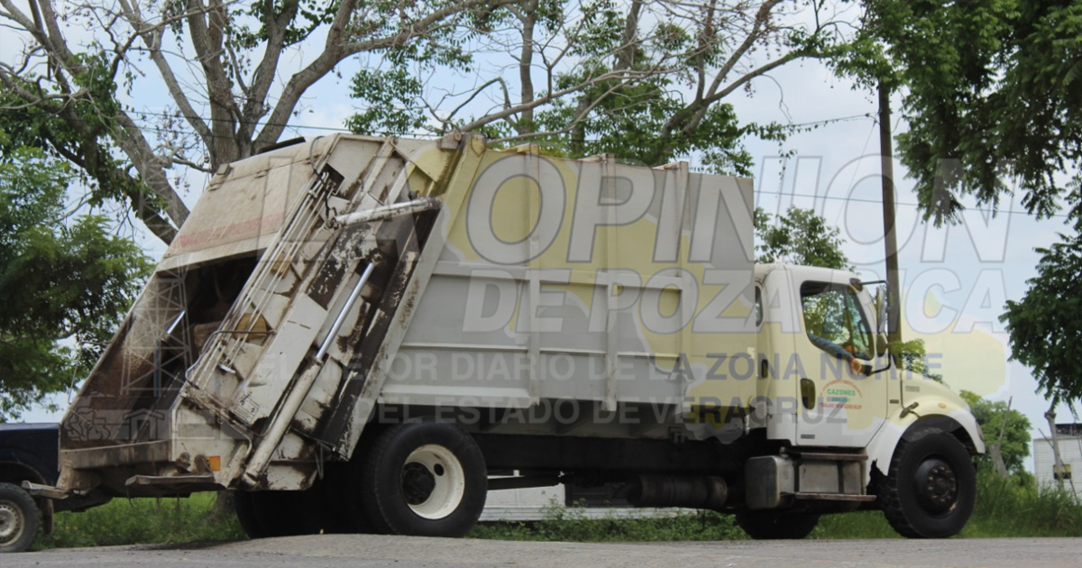 Piden corregir mal servicio de Limpia Pública, en Cazones
