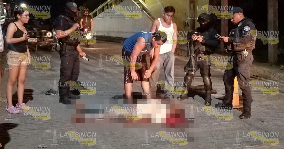 Alcoholizado sujeto cayó de su propia altura