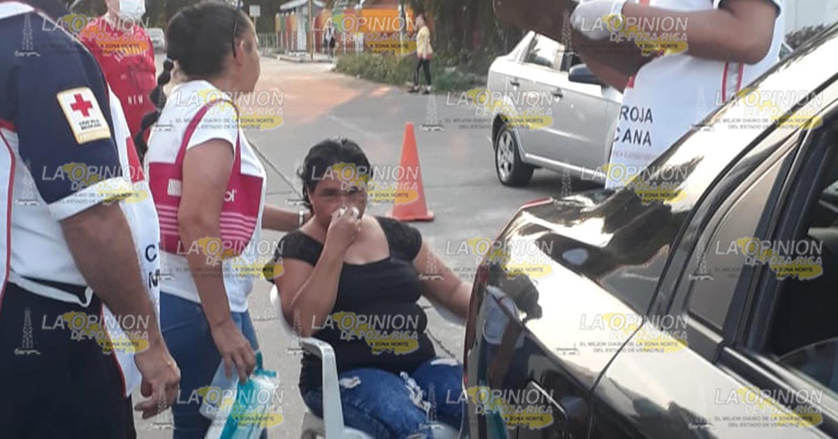 Chocan en colonia 27 de Septiembre