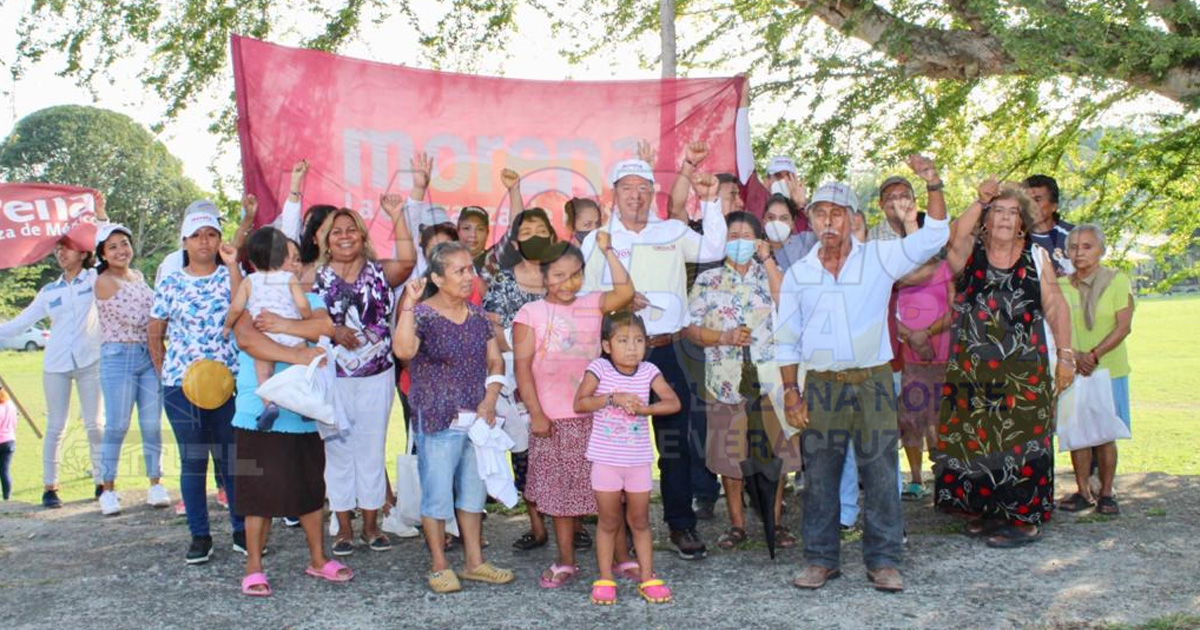 “Morena triunfará y vamos a iniciar la mayor transformación en la historia de Tuxpan”: José Manuel Pozos