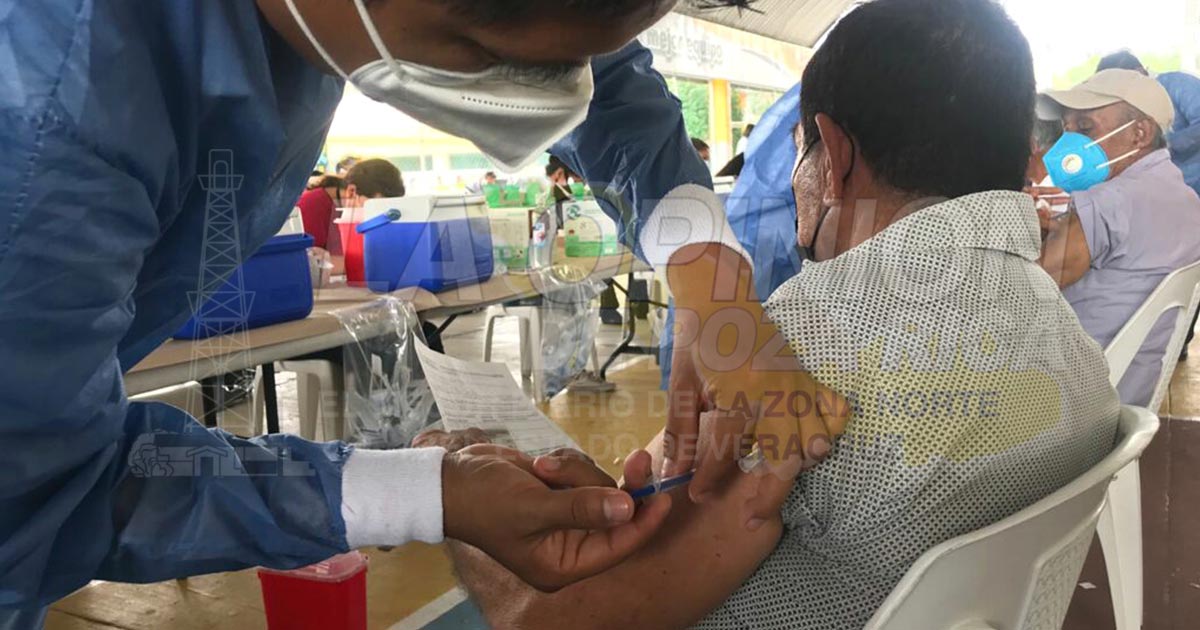 Segunda dosis a más de 3 mil mayores de 60 años