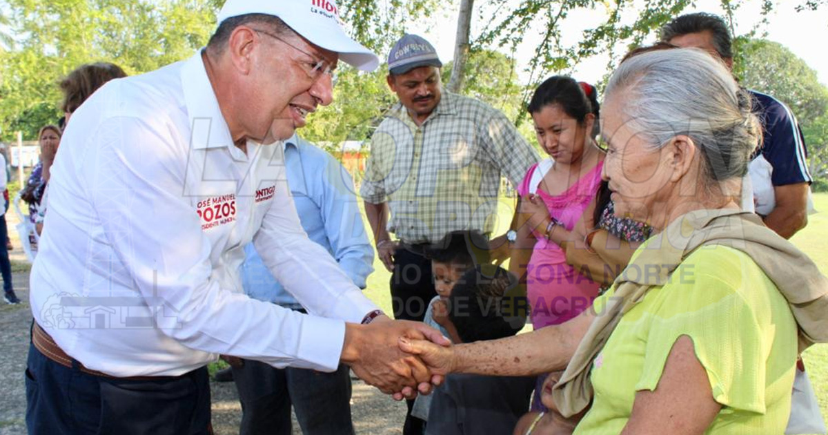 “Morena triunfará y vamos a iniciar la mayor transformación en la historia de Tuxpan”: José Manuel Pozos