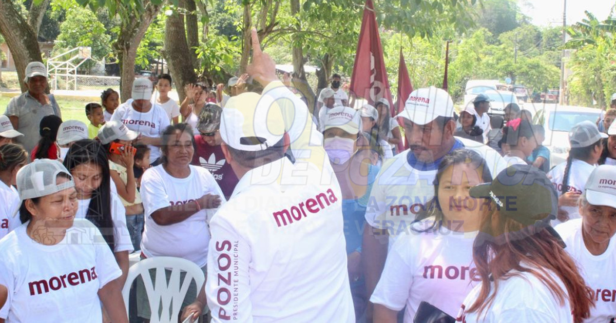 “Morena triunfará y vamos a iniciar la mayor transformación en la historia de Tuxpan”: José Manuel Pozos