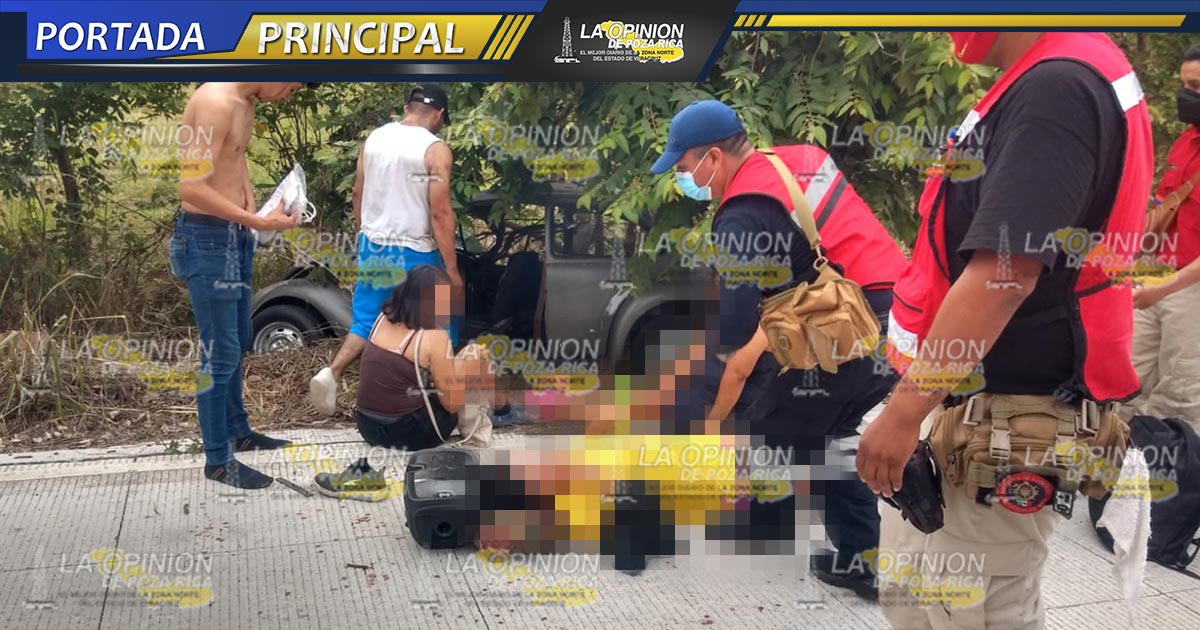 Aparatoso accidente