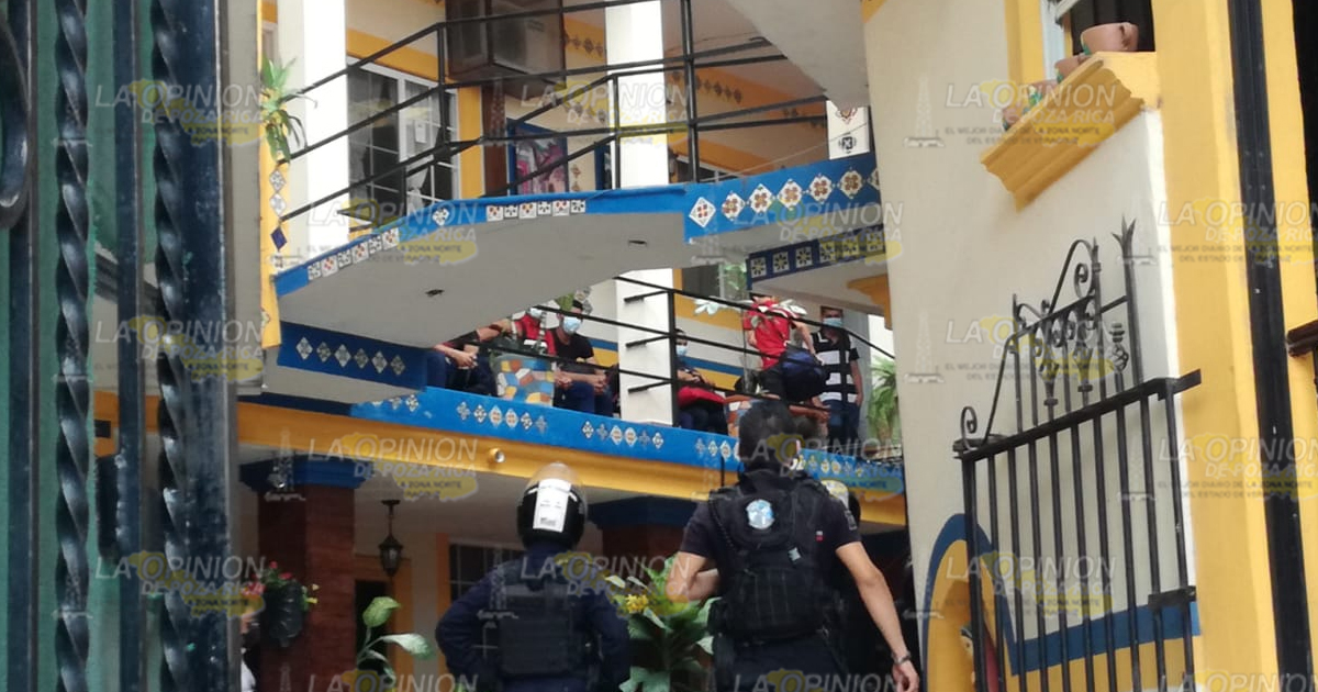 Aseguran a inmigrantes en un céntrico Hotel de Tuxpan