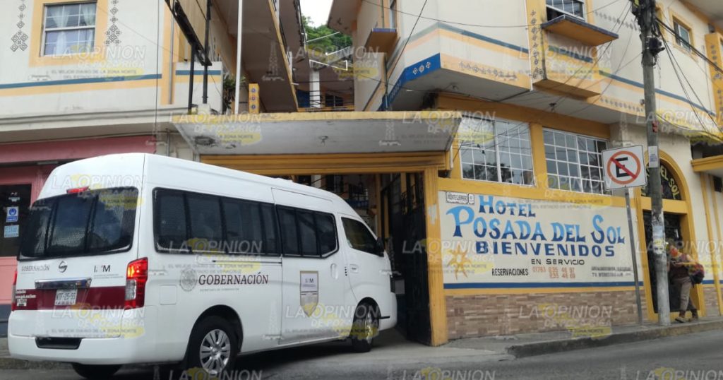 Aseguran a inmigrantes en un céntrico Hotel de Tuxpan