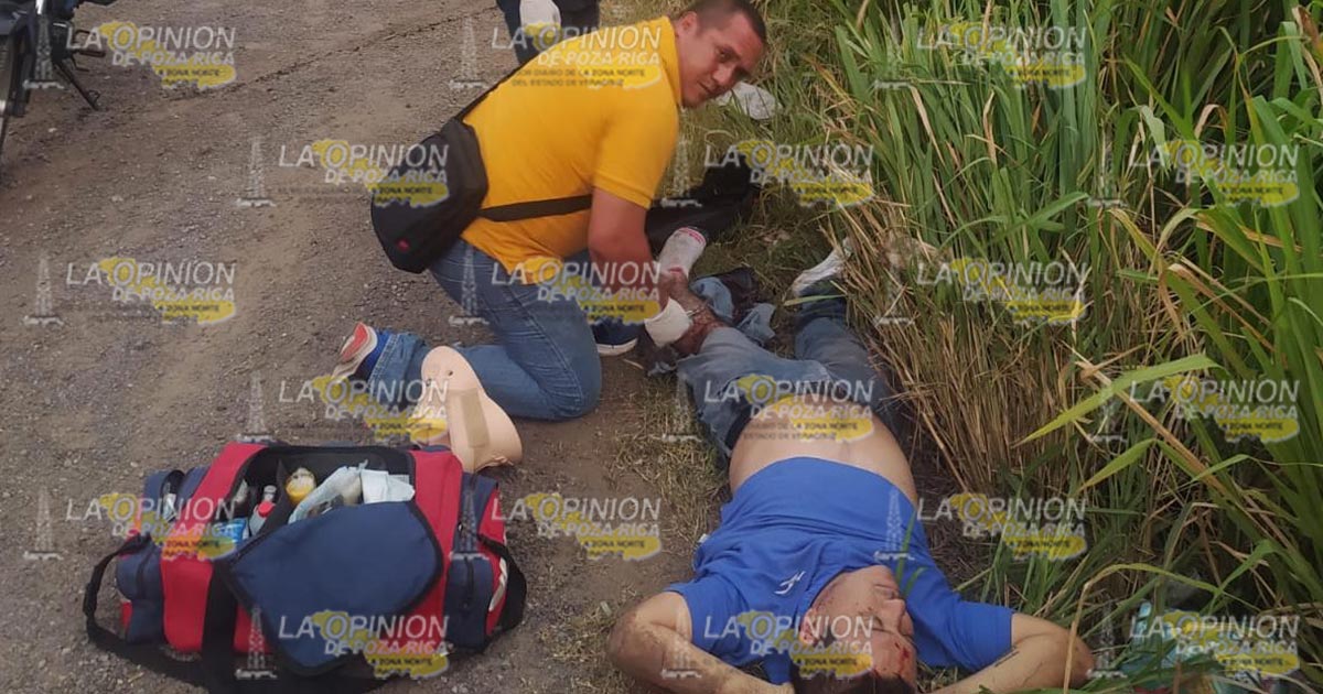 Brutal accidente deja tres lesionados