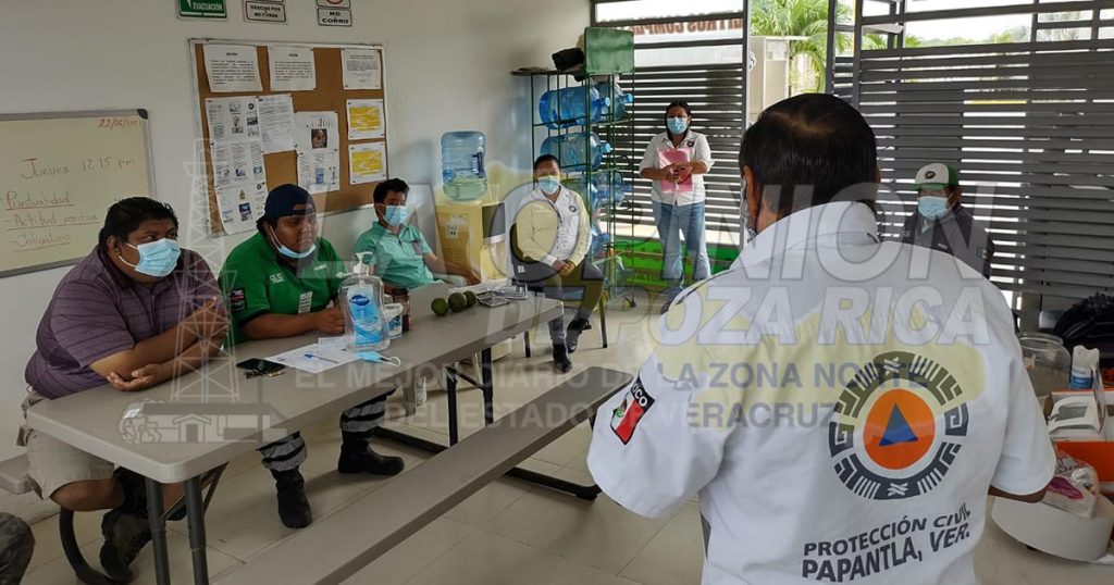 Capacitan a empresas para prevenir incendios