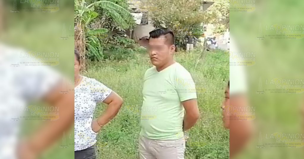 Accidente deja un herido en zona centro de Cazones