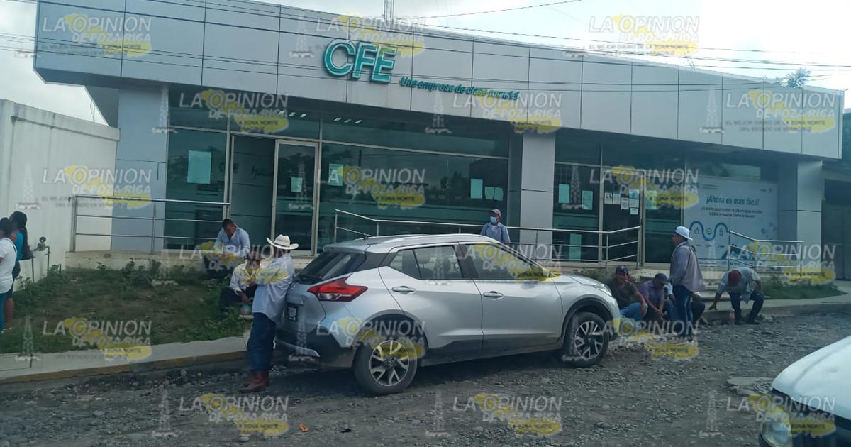 Exigen un mejor servicio a la CFE