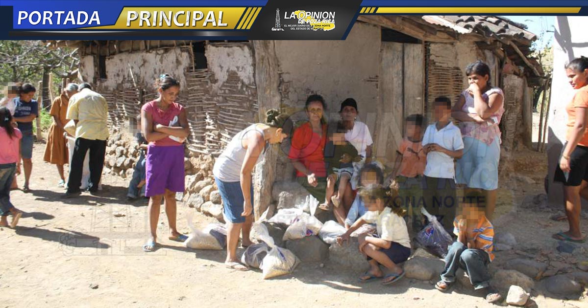 Familias viven en pobreza y hacinadas