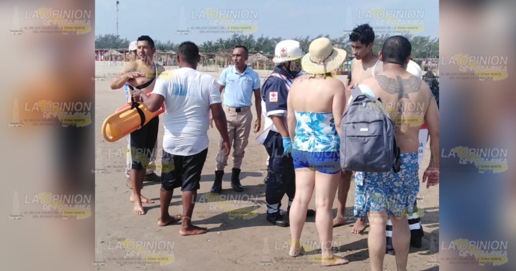 ¡A punto de ahogarse!