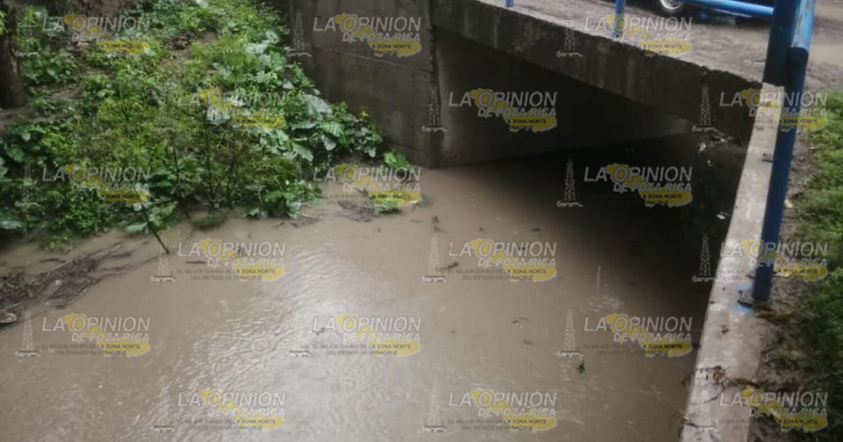 Registran lluvias constantes en Cazones donde la sequía había generado estragos