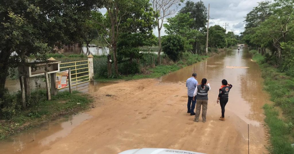 Resultaron afectadas por las tormentas 402 viviendas